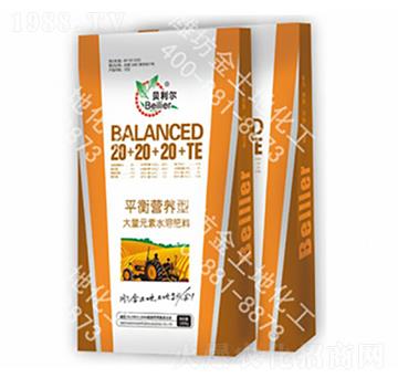 大量元素水溶肥料20-20-20+TE-金土地