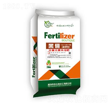 超鉀型大量元素水溶肥料-果傭-金土地