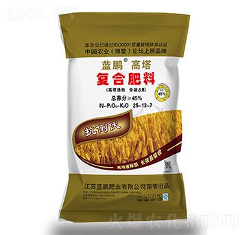 高塔緩釋型復(fù)合肥料25-13-7-藍(lán)鵬肥業(yè)