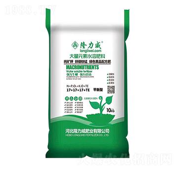 純礦鉀大量元素水溶肥17+17+17+TE-隆力威