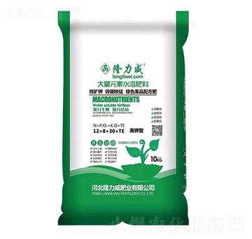 純礦鉀大量元素水溶肥12+8+30+TE-隆力威