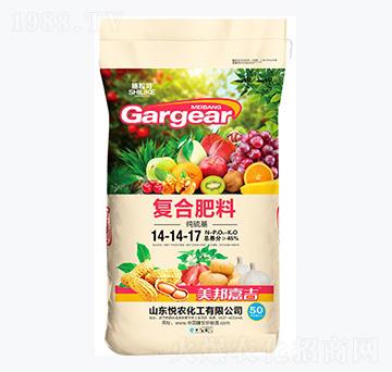 50kg復(fù)合肥料14-14-17-施?？?悅農(nóng)化工