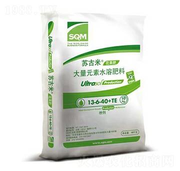 大量元素水溶肥料13-6-40+TE-蘇古米-沐春農(nóng)資