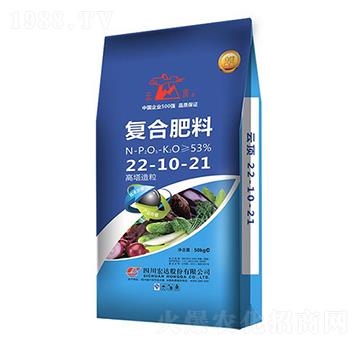 高塔造粒復(fù)合肥料22-10-21-云頂-宏達(dá)股份