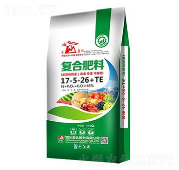 復(fù)合肥料17-5-26+TE-云頂-宏達(dá)股份