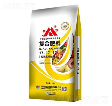 高濃度硫酸鉀復合肥料17-17-17-生茂-宏達股份