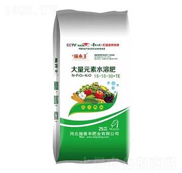 大量元素水溶肥15-15-30+TE-施普豐