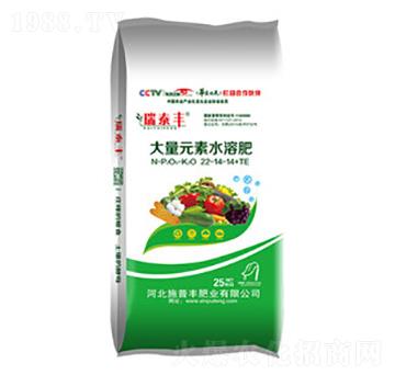 有機(jī)硅高分子大量元素水溶肥料22-14-14+TE-施普豐