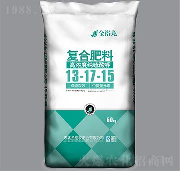 高濃度硫酸鉀復(fù)合肥料13-17-15-金裕龍-金裕農(nóng)
