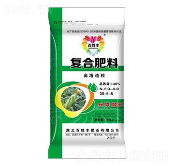 高塔造粒復合肥料30-5-5-百姓豐