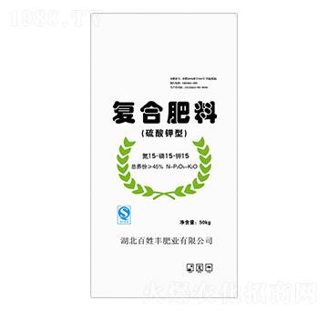 硫酸鉀型復(fù)合肥料15-15-15-百姓豐