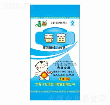 大豆專用摻混肥料15-27-12-春苗-宏瑞金豐