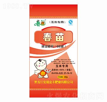 玉米專用摻混肥料27-16-12-春苗-宏瑞金豐