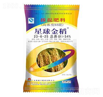 摻混肥料23-6-25-星球金稻-新盛豐