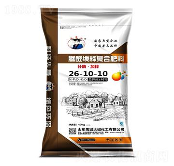 脲醛緩釋復合肥料26-10-10-民博士-聚農(nóng)生物