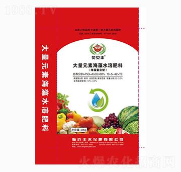 大量元素海藻水溶肥料13-8-42+TE-貝貝豐-豐禾