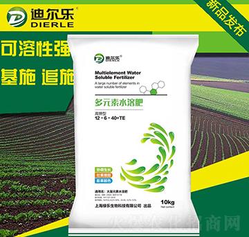 高鉀型多元素大量元素水溶肥12-6-40+TE-迪爾樂(lè)-綠樂(lè)生物