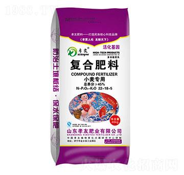 小麥專用復(fù)合肥料22-18-5-孝友