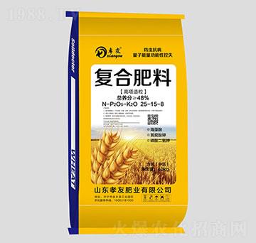 防蟲抗病量子能量功能性控失復合肥25-15-8-孝友