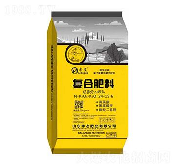 防蟲抗病量子能量功能性控失復合肥24-15-6-孝友