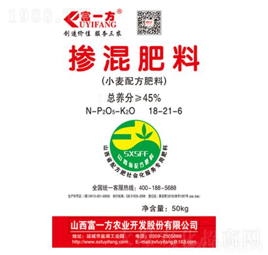 小麥專用摻混肥料18-214-6-富一方