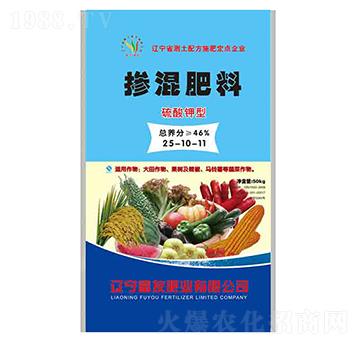 硫酸鉀型摻混肥料25-10-11-富友肥業(yè)