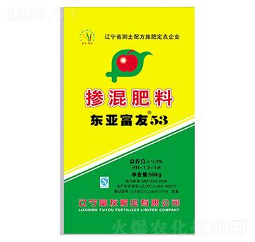 50kg摻混肥料28-13-12-東亞富友53-富友肥業(yè)