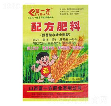 氨基酸水地小麥型配方肥料22-18-6-富一方