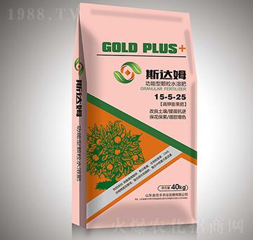 功能型顆粒水溶肥15-5-25-斯達(dá)姆-金倍豐