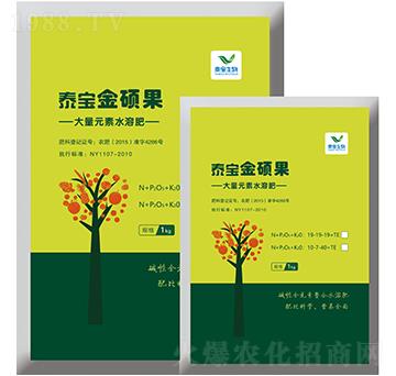 大量元素水溶肥-泰寶金碩果-泰寶生物