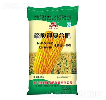硫酸鉀復合肥12-18-15-威獅-中湖農(nóng)業(yè)