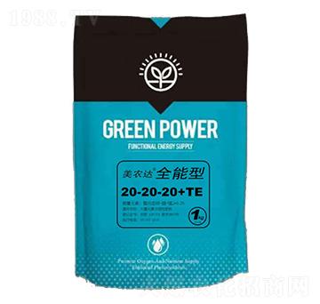 全能型大量元素水溶肥料20-20-20+TE-美農(nóng)達-誠成生物