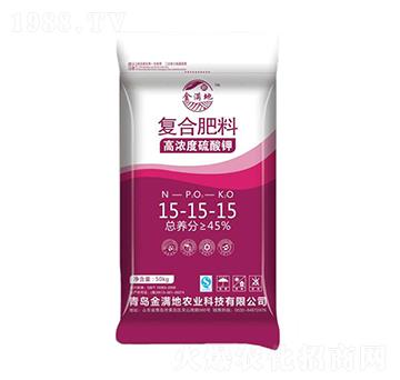 高濃度硫酸鉀復合肥料15-15-15-金滿地