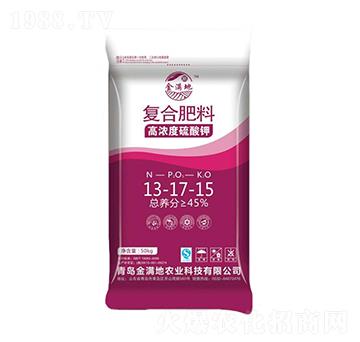 高濃度硫酸鉀復(fù)合肥料13-17-15-金滿地