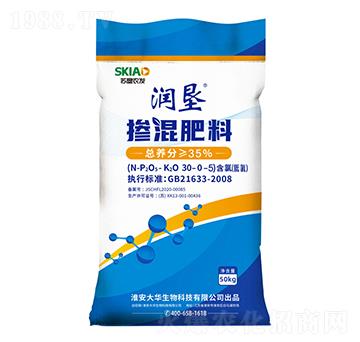 摻混肥料30-0-5-潤墾-大華生物