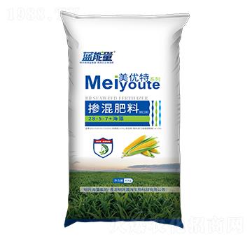 摻混肥料28-5-7+海藻-美優(yōu)特-藍能量