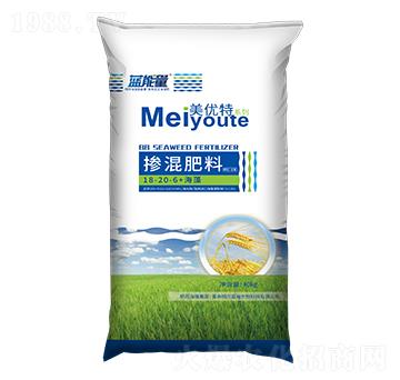 摻混肥料18-20-6+海藻-美優(yōu)特-藍(lán)能量