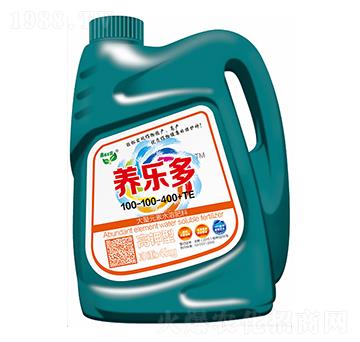 大量元素水溶肥料100-100-400+TE-養(yǎng)樂多-奧雷德斯