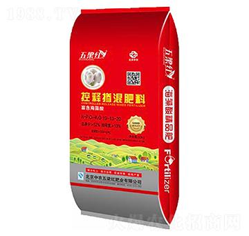 50kg控釋摻混肥料19-13-20-五梁紅