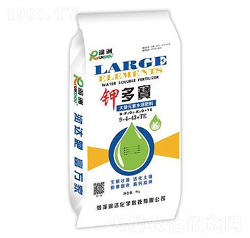 大量元素水溶肥9-4-43+TE-鉀多寶-潤達(dá)化學(xué)