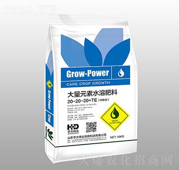 均衡型大量元素水溶肥20-20-20+TE-亨大錦業(yè)