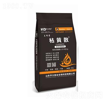 礦源黃腐酸鉀型微生物菌劑-枯黃散-亨大錦業(yè)