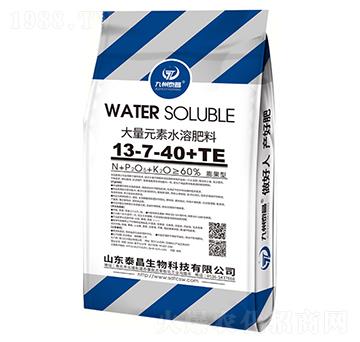 大量元素水溶肥13-7-40+TE-泰昌生物