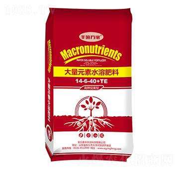 高鉀促果型大量元素水溶肥料14-6-40+TE-豐碩萬家-盈豐農業(yè)