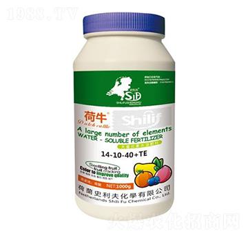 1000g大量元素水溶肥料14-10-40+TE-荷牛-史利夫