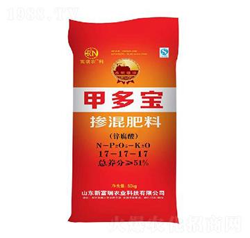 鋅腐酸摻混肥料17-17-17-甲多寶-新富瑞