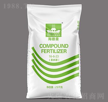 25kg全水溶高塔硝硫基復(fù)合肥料16-6-23-海德曼-三寧化工