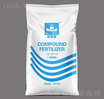 沖施型高塔硝硫基復合肥料15-15-15-海德曼-三寧化工