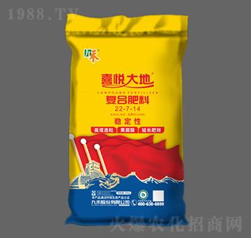 高塔造粒復合肥料22-7-14-喜悅大地-九禾股份
