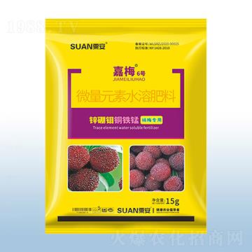 微量元素水溶肥料-嘉梅（6號(hào)）-粟安